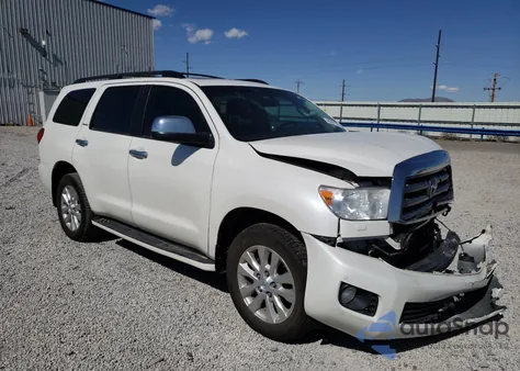 2010 Toyota Sequoia Platinum из США, поврежденный, VIN 5TDDY5G16AS034691